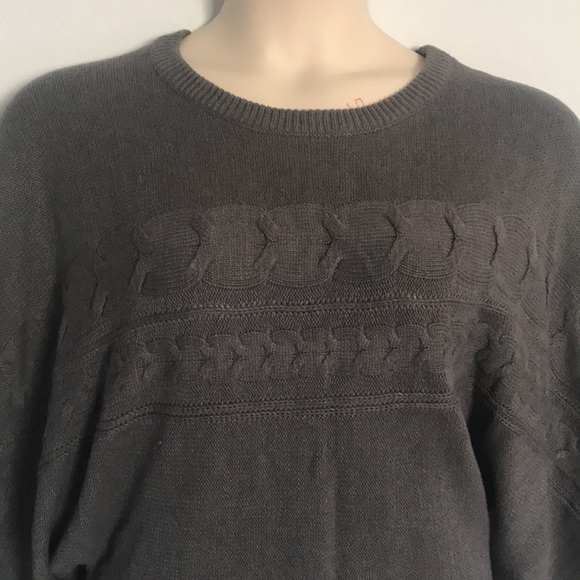 Annalee + Hope Gray Latern sleeves sweater size Large - Picture 4 of 11
